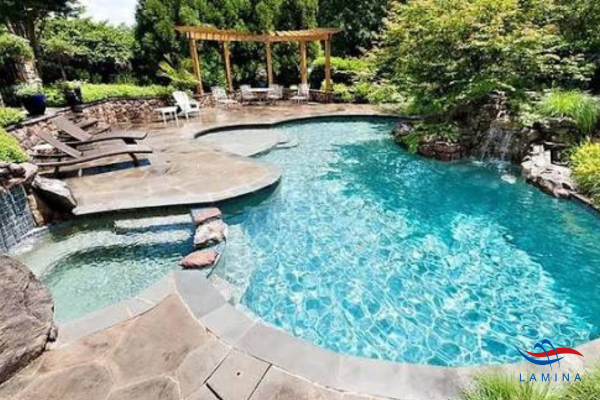 hồ bơi sinh thái tự nhiên mang đến trải nghiệm sống hiện đại