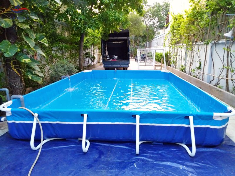 Bể bơi bạt là một trong những loại hình bể bơi thường được ứng dụng trong trường học bởi tính linh hoạt và tiết kiệm chi phí