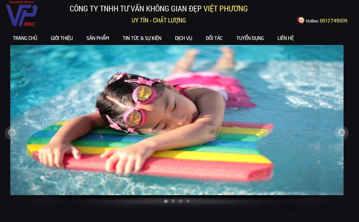 Công ty Xây dựng hồ bơi Việt Phương
