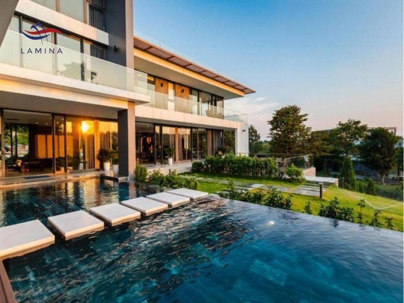 Khám phá bể bơi vô cực Grand Villa Tam Đảo