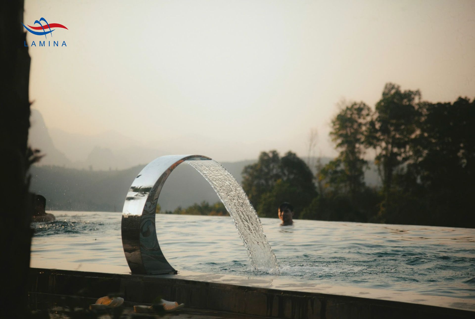 Công trình bể bơi gia đình Lương Sơn