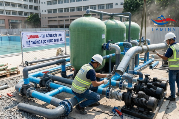 Quy Trình Cải Tạo Hệ Thống Lọc Nước