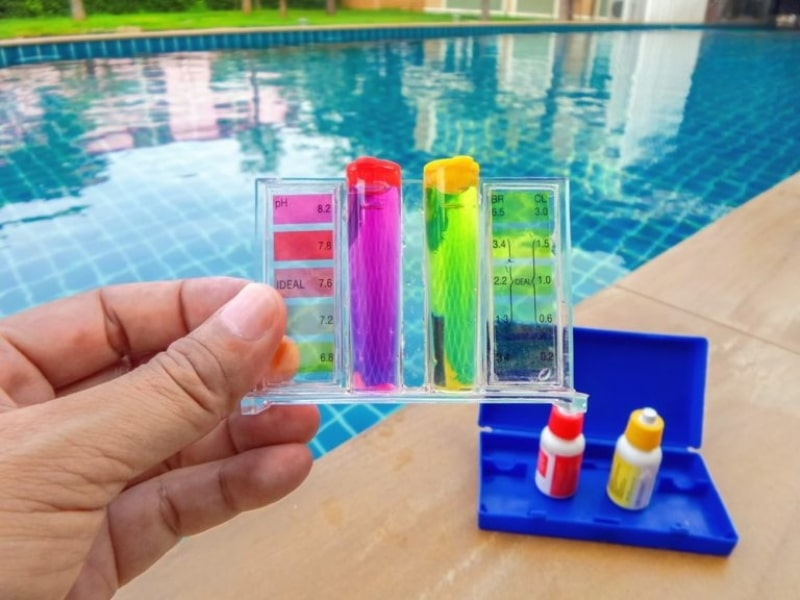 quy trình bảo trì bể bơi