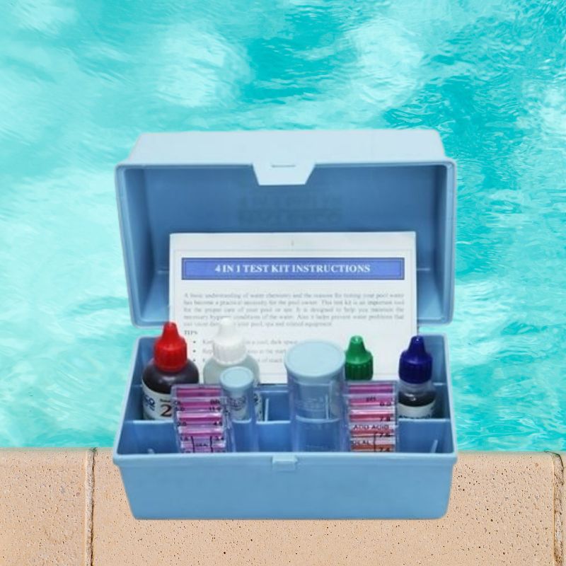 Hộp test nước hồ bơi Waterco 4 in 1