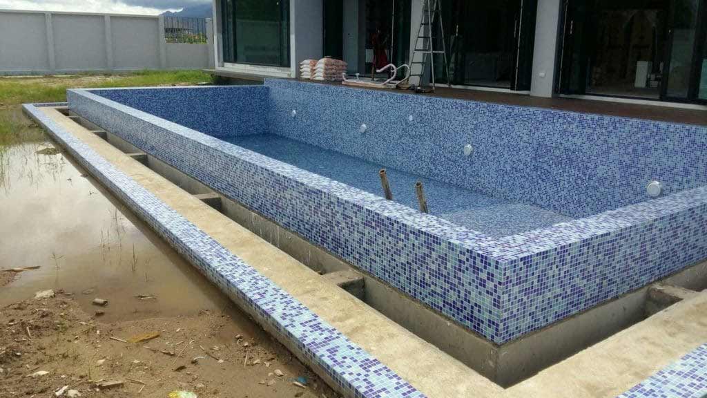 Quy trình thi công bể bơi
